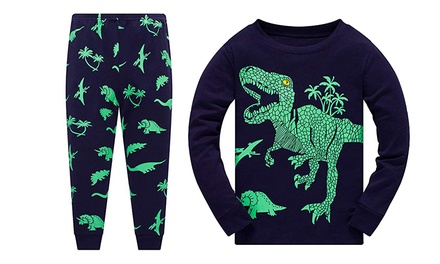 Pijama infantil de dinosaurios
