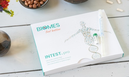 Análisis de microbiota Intestinal INTEST.pro de Biomes con recomendaciones nutricionales personalizadas