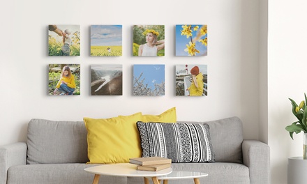 Hasta 9 azulejos de espuma con fotos personalizadas con Photo Gifts (hasta 95% de descuento)